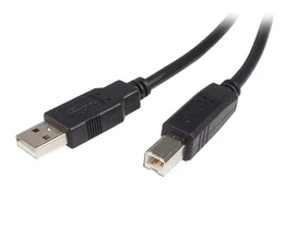 Cable USB 2.0 StarTech.com USB2HAB3M, 3m, USB-A a USB-B, 480 Mbit/s, Macho, Negro