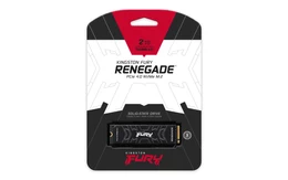 SSD Kingston FURY Renegade 2 TB M.2 NVMe 4 7300/7000MB/S, con difusor térmico