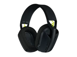 Audífonos Gamer Inalámbricos Logitech G435 LIGHTSPEED Headset, Bluetooth, USB, Negro/amarillo