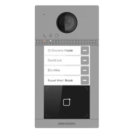 Video Portero IP Hikvision Pro Series DS-KV8413-WME1, 4 Botones, PoE, Wifi