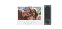 Kit de Videoportero HD Hikvision DS-KIS212 con Cableado de 4 Hilos