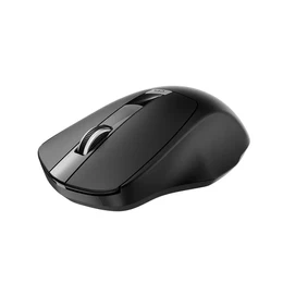 Mouse Inalámbrico Klip Xtreme Ergy, ultra-ergonómico, USB, 1600 dpi, Negro