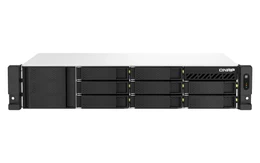Servidor NAS QNAP TS-873AeU-RP-4G-US, Ryzen Embedded V1500B, RAM 4 GB, 2.5 Gigabit Ethernet