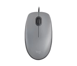 Mouse Logitech M110, Ambidextro, USB, Óptico, 1000 DPI, Gris