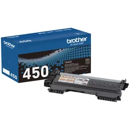 Toner original Brother TN450 Gran capacidad hasta 2600 página, Negro