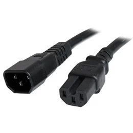 Cable de Transmisión StarTech.com PXTC14C156 1,8m C14 a C15 SJT Negro