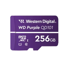 Tarjeta de memoria flash WD Purple SC QD101, 256GB, MicroSDXC Clase 10