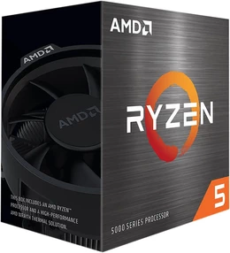 Procesador AMD Ryzen 5 5500, 3.6 GHz, 6 Núcleos, 16MB L3, AM4, Cooler Incluido