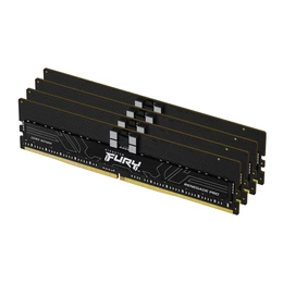 Memoria RAM Kingston FURY Renegade Pro 128GB (4x32GB), DDR5, 5600MT/s, ECC Reg CL28, DIMM, Negro, EXPO