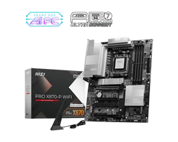 Placa Madre MSI PRO X870-P WIFI, AMD, AM5, ATX, DDR5, M.2, Wi-Fi 7, 5GbE