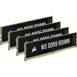 Memoria RAM Corsair WS DDR5 RDIMM 128GB (4x32GB) 5600MHz ECC, EXPO & XMP, AMD TRX50/WRX90 Compatible