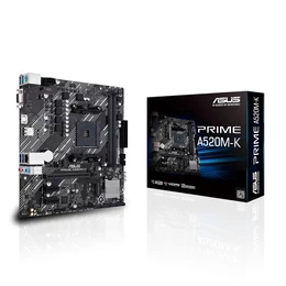 Placa madre ASUS PRIME A520M-K, AMD Socket AM4, M.2, micro ATX