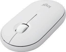 Mouse Inalámbrico Logitech Pebble 2 M350s, Bluetooth, RF USB, Óptico, Blanco