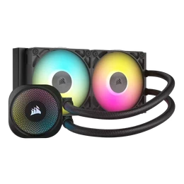 Refrigeración Líquida Corsair iCUE LINK TITAN 240 RX RGB, 240mm, Intel 1851/1700, AMD AM5/AM4, Negro