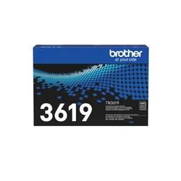 Toner original Brother TN3619, ultra alto rendimiento hasta 18.000 páginas, negro