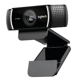 Cámara Web Logitech C922 Pro Stream 1920 x 1080 Pixeles USB Negro
