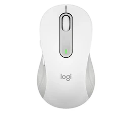 Mouse Inalámbrico bluetooth Logitech Signature M650 L, Diestro, Blanco hueso