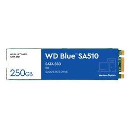 SSD WD Blue SA510, 250GB, M.2 2280, SATA 6Gb/s, 560MB/s, 520MB/s