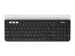 Teclado Logitech K780, Inalámbrico, Bluetooth, Negro