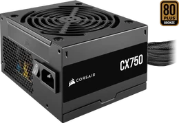 Fuentes de poder Corsair CX750 80 PLUS Bronze de 750W