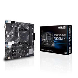 Placa madre ASUS PRIME A520M-K, AMD Socket AM4, M.2, mATX