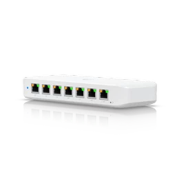 Switch Ubiquiti USW-Ultra, Gestionado L2, 8 Puertos Gigabit, PoE/PoE+, PoE++, 16 Gbps, 42W, Blanco
