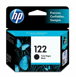 Cartucho de tinta original HP 122, Hasta 120 páginas, Negro 