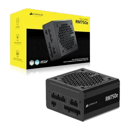 Fuente de Poder Corsair RM750e, ATX, 750W, Modular,  80 Plus Gold, Zero RPM, Silenciosa