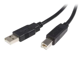 Cable USB StarTech.com USB2HAB2M 2m, USB A Macho a USB B Macho, USB 2.0, Negro
