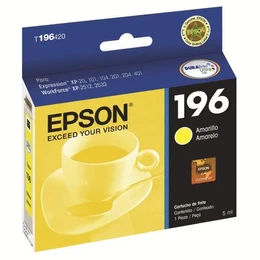 Cartucho de tinta original Epson 196, Amarillo