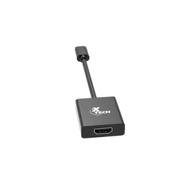 Adaptador Xtech XTC-541, USB-C a HDMI, Negro