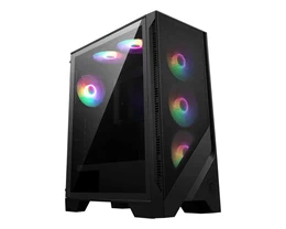 Gabinete Gamer MSI MPG MAG FORGE 120A AIRFLOW, mATX, USB 3.2, Vidrio templado