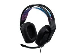 Audífonos Gaming Logitech G G335, Cableado, 3,5 mm, Negro 