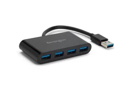 Hub USB Kensington UH4000, 4 Puertos, USB 3.0, negro