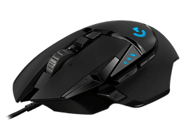 Mouse Gamer Logitech G502 HERO11 RGB, botones programables