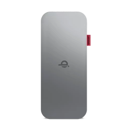 Batería Externa Lenovo Go, 10000 mAh, Carga Rápida QC 3.0, Inalámbrica, USB-C, Negro
