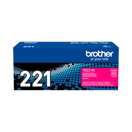 Tóner original Brother TN221M, hasta 1.400 páginas, Magenta