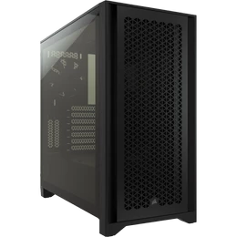 Gabinete Corsair 4000D Airflow, Midi Tower, Vidrio Templado, ATX, Negro