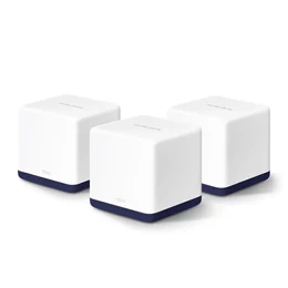 Sistema Wi-Fi Mesh Mercusys Halo H50G (3-pack), doble banda, AC1900, blanco