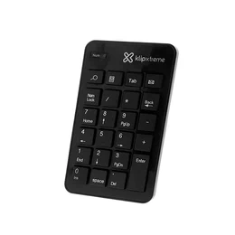 Teclado numérico Klip Xtreme Zypher, Inalámbrico, USB, Negro