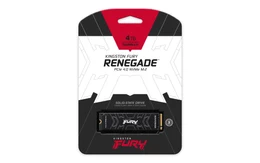 SSD Kingston FURY Renegade 4 TB M.2 NVMe 4 7300/7000MB/S, con difusor térmico