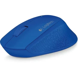 Mouse inalámbrico Logitech M280, Óptico, USB, 1000 DPI, Ambidextro, Azul
