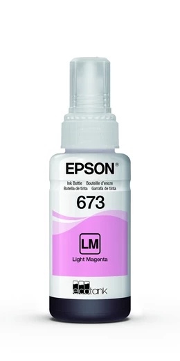 Botella de Tinta original Epson T673, Magenta claro