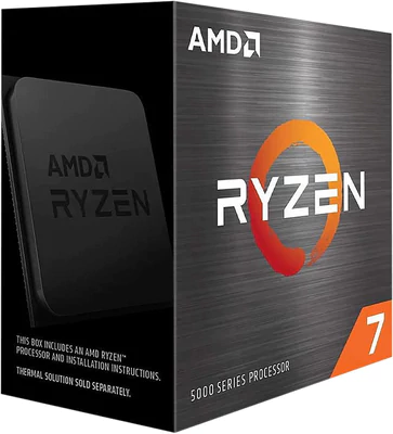 Procesador AMD Ryzen 7 5700X, 3.4 GHz, 8 Núcleos, 32MB L3, AM4