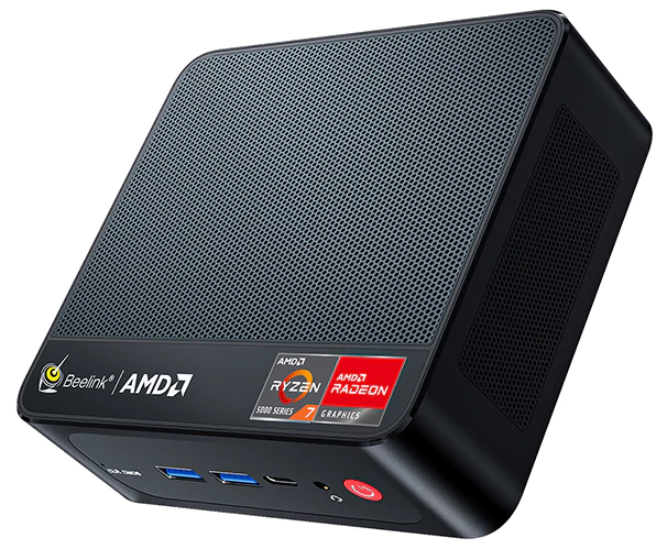 Mini PC Beelink Ser5 Pro-E Amd Ryzen 7 5800H RAM 16GB SSD 500GB