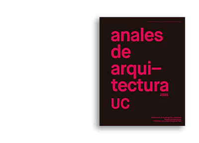 Anales de Arquitectura UC vol. VIII