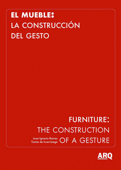 El mueble: la construcción del gesto