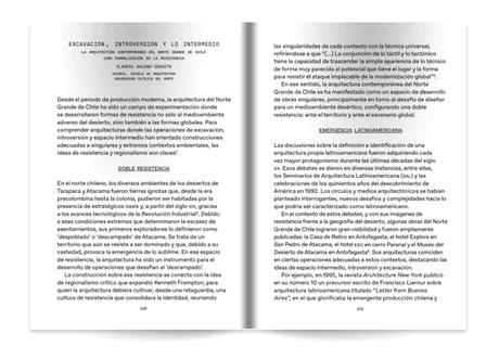 El Discurso de la Arquitectura Chilena Contemporánea - vista alternativa