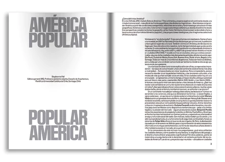 ARQ 120 | América Popular - vista alternativa
