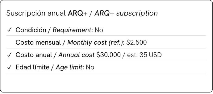 Suscripción ARQ+ Internacional - Suscripción Internacional.png